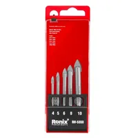 مته شیشه رونیکس مدل RH-5350&nbsp;مجموعه 5 عددی