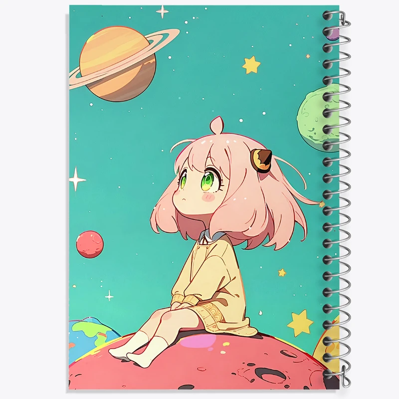 دفتر نقاشی 50 برگ خندالو طرح آنیا انیمه اسپای ایکس کد N3682