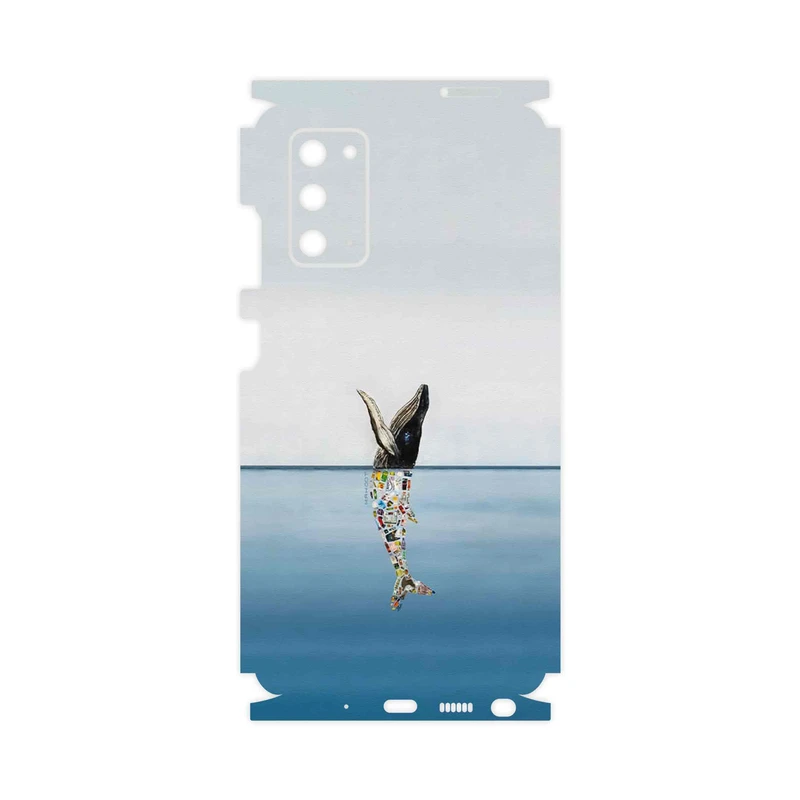 برچسب پوششی ماهوت مدل Collage of Sea Trash-FullSkin مناسب برای گوشی موبایل سامسونگ Galaxy Note 20