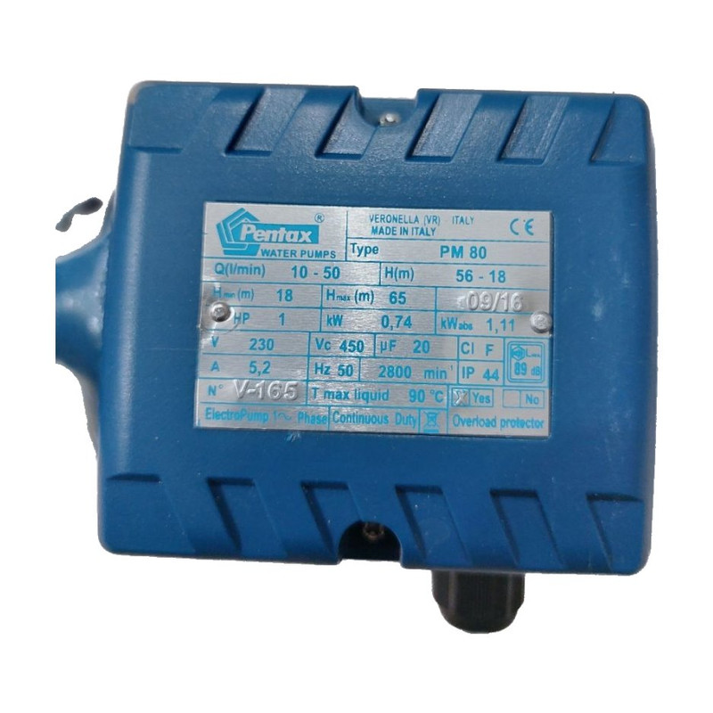 پمپ آب یک اسب پنتاکس مدل PM 80
