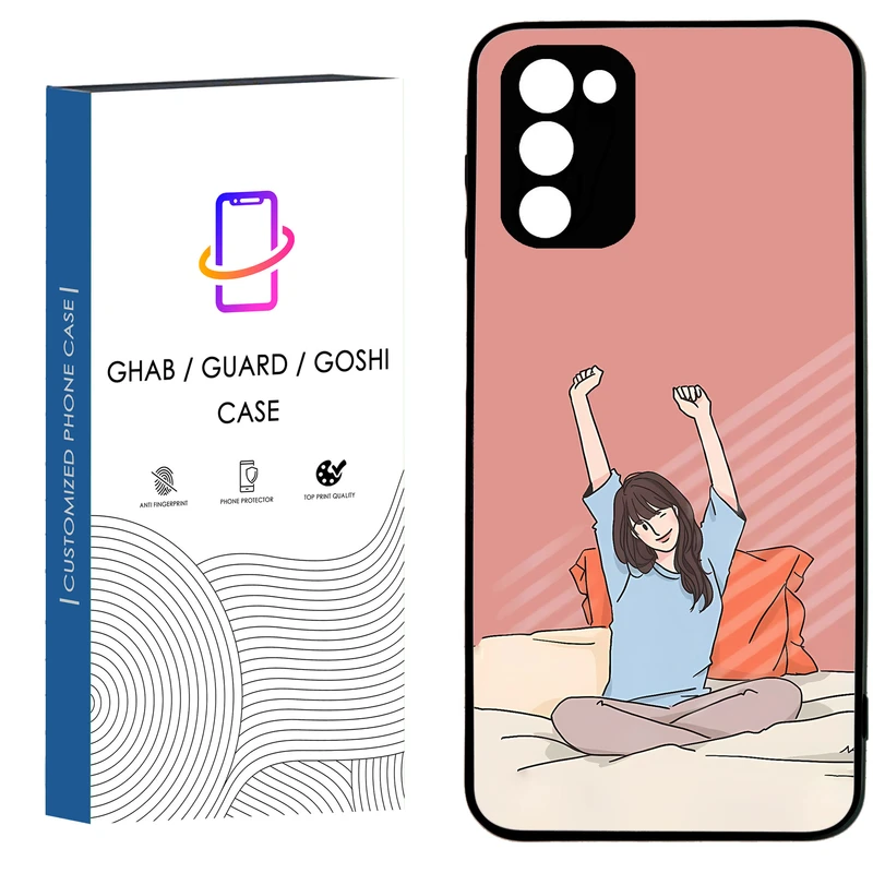 کاور قاب گارد گوشی طرح دخترانه کد 39 - TPU مناسب برای گوشی موبایل سامسونگ Galaxy A02S