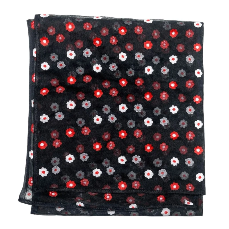 شال زنانه مدل گل گلی 