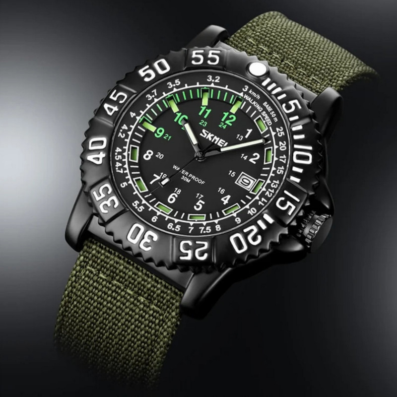 ساعت مچی عقربه‌ای مردانه اسکمی مدل تقویم دار 9281