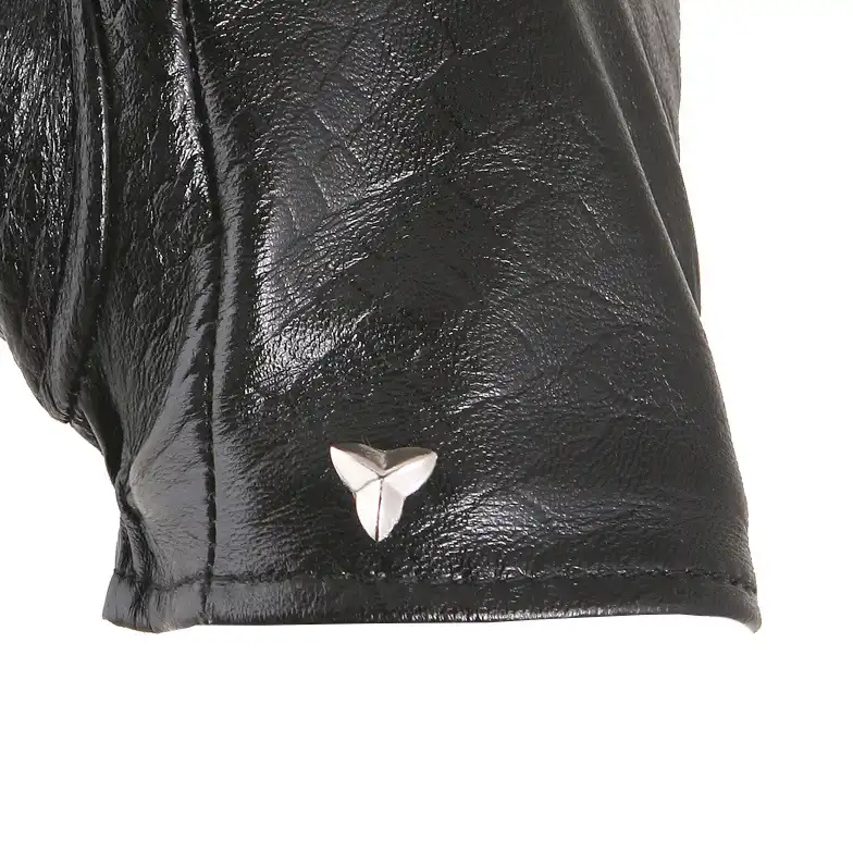 دستکش زنانه چرم یلسان مدل دلوين کدkrm-DLVN-124-GSS