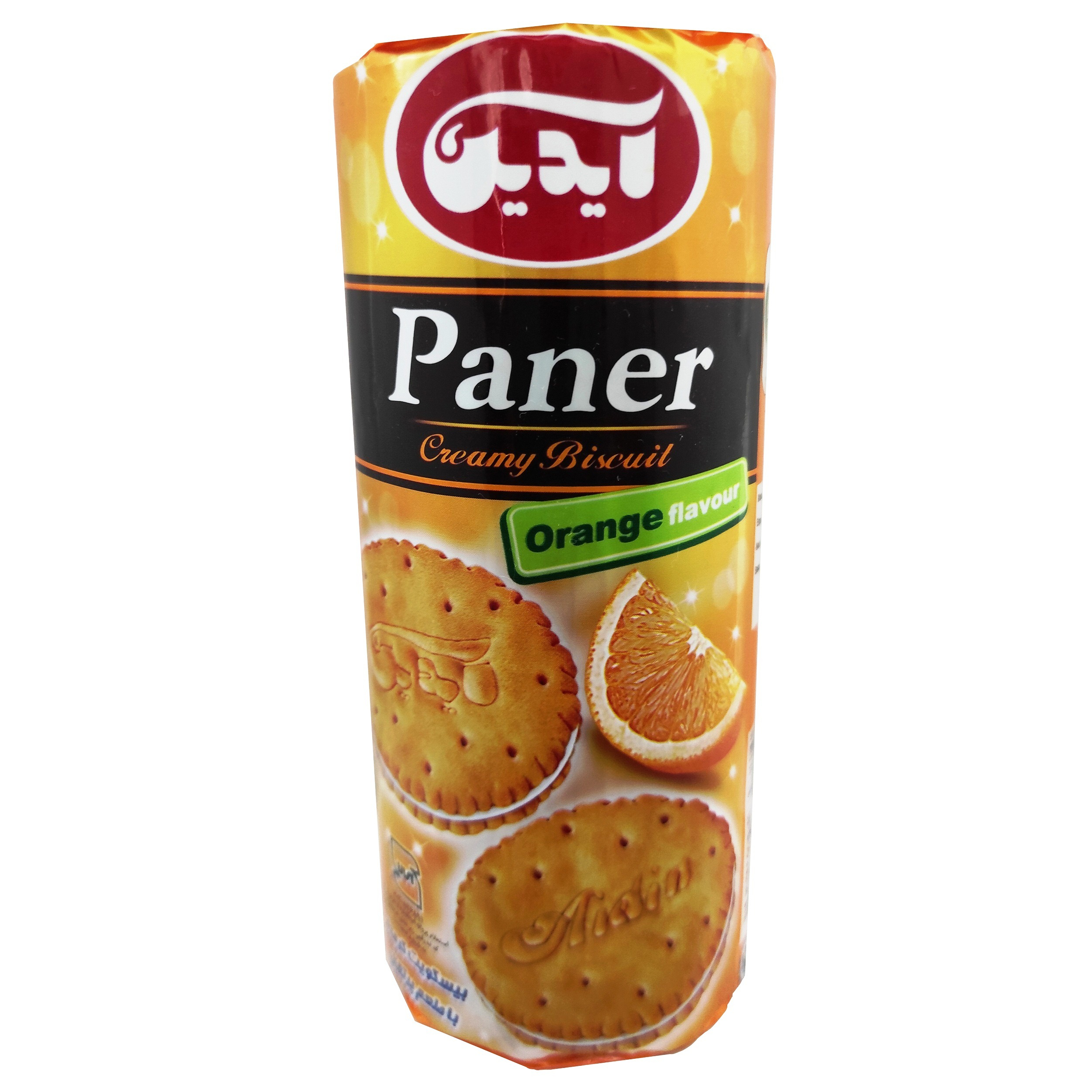 بیسکویت کرمدار پرتقالی آیدین - 160 گرم