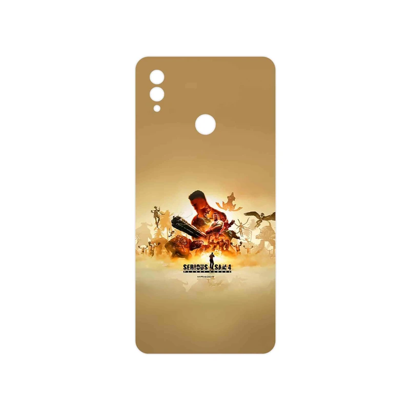 برچسب پوششی ماهوت مدل Serious Sam Game Series مناسب برای گوشی موبایل آنر Note 10
