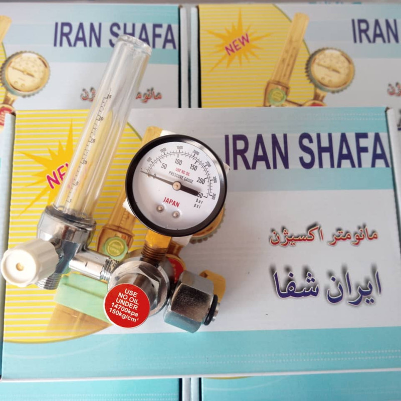 مانومتر اکسیژن ایران شفا مدل 0541 مانومتر اکسیژن ایران شفا مدل 0541