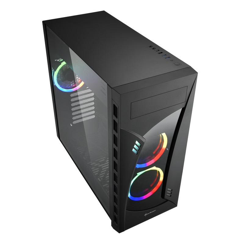 کیس کامپیوتر شارکن مدل NIGHT SHARK RGB 2