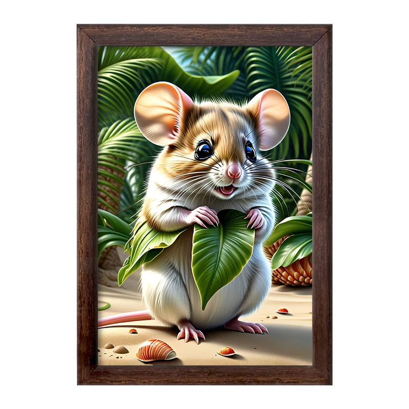 تابلو خندالو طرح موش کد F6748