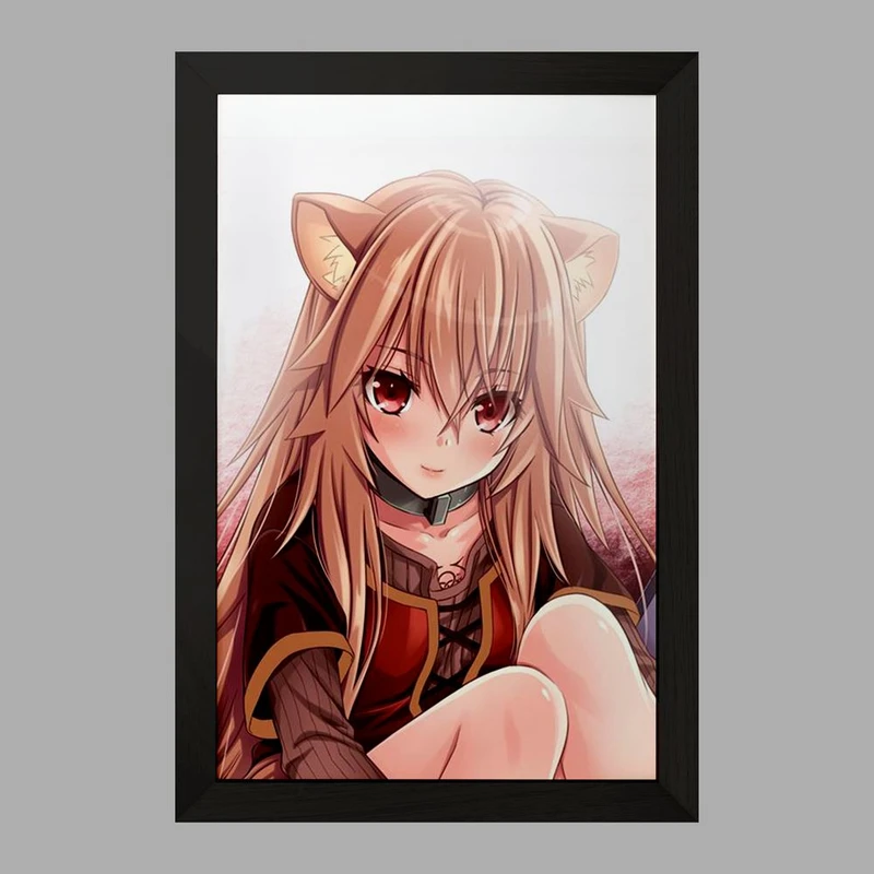 تابلو خندالو مدل رافتالیا انیمه ظهور قهرمان سپر  کد 15934