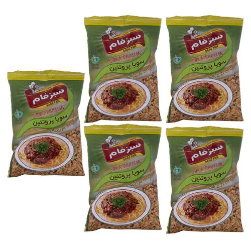 سویا سبزفام - 200 گرم مجموعه 5 عددی
