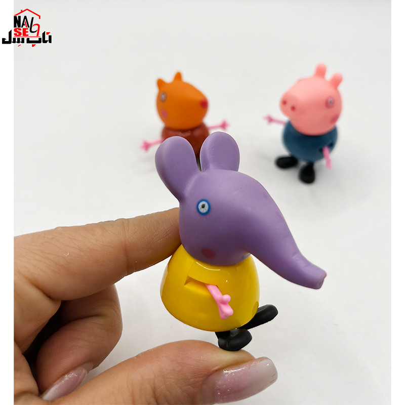 فیگور ناب سل مدل Peppa Pig کد FI11108 مجموعه 3 عددی