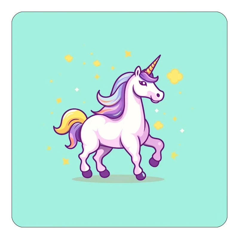 مگنت کاکتی طرح اسب تک شاخ و یونیکورن مدل mp29801