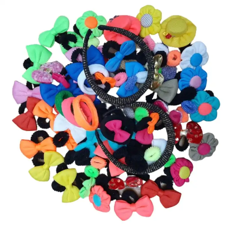 ست تل و کش مو زنانه مدل 100 بسته 100 عددی