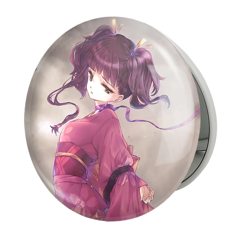 آینه جیبی خندالو طرح مومی انیمه کابانری (Kabaneri) مدل تاشو کد 35981