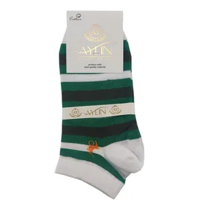 جوراب کالج مدل اسپرت راه راه نخی