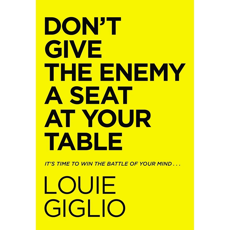 کتاب Don,t Give the Enemy a Seat at Your Table اثر Louie Giglio انتشارات Thomas Nelson