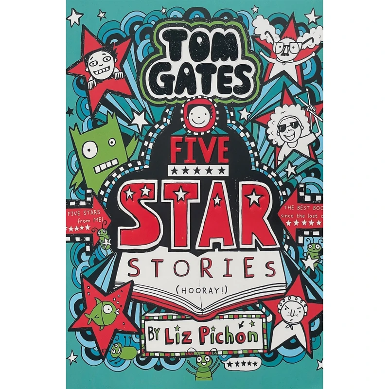 کتاب TOM GATES 21- Five star stories اثر Liz Pichon انتشارات معیار علم