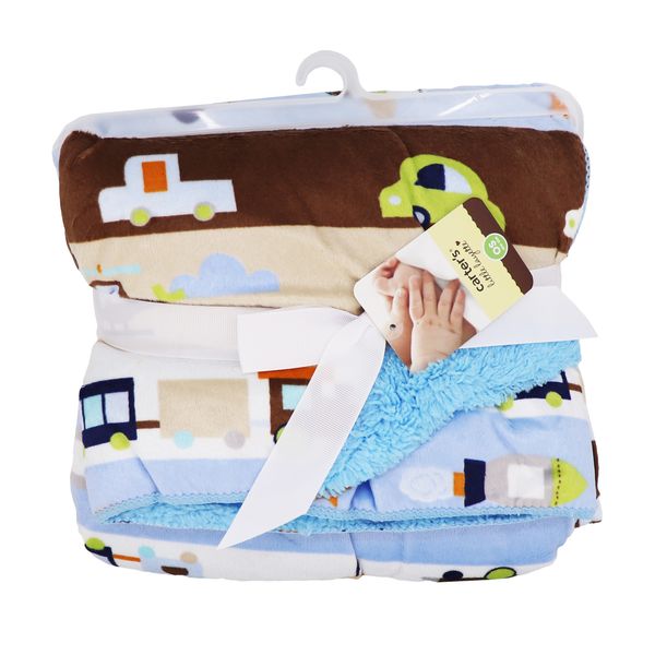 پتو نوزاد کارترز مدل cars & train سایز 72×103 سانتی متر پتو نوزاد کارترز مدل cars & train سایز 72×103 سانتی متر