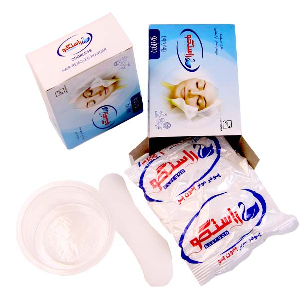پودر موبر راستگو طرح نیکا وزن 50 گرم مجموعه 5 عددی