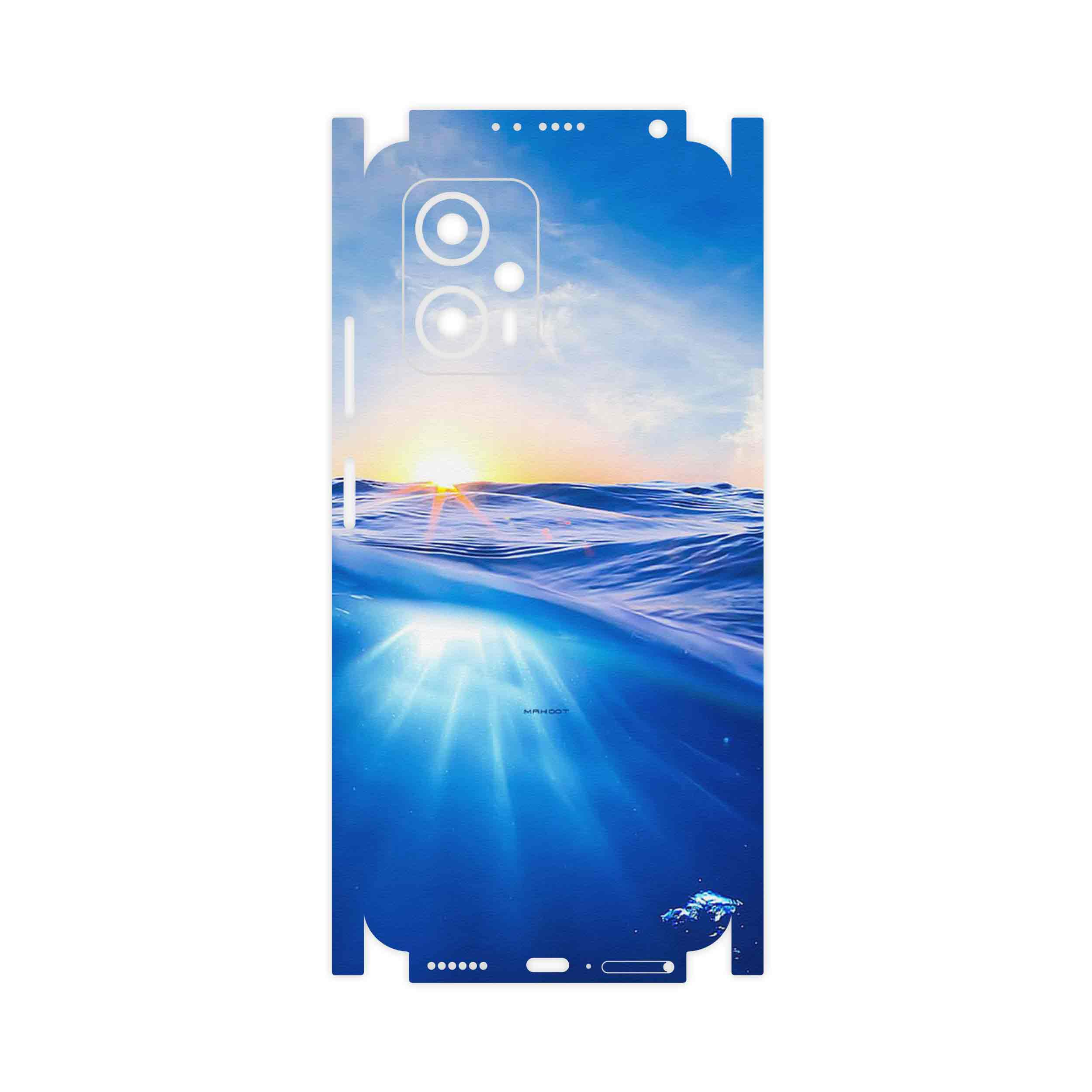 برچسب پوششی ماهوت مدل Ocean-FullSkin مناسب برای گوشی موبایل شیائومی Poco X4 GT