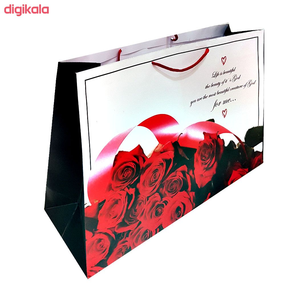 پاکت هدیه طرح دسته گل کد  tm.s.12