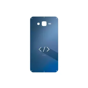 MAHOOT Minimal Coding icon Cover Sticker for Samsung Galaxy J7 2015