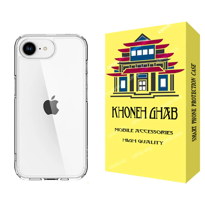 کاور خونه قاب مدل ژله ای مناسب برای گوشی موبایل اپل iPhone 16e