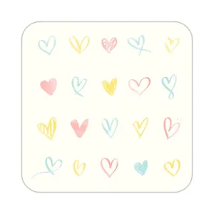 زیر لیوانی کاکتی طرح عاشقانه مدل mp36722