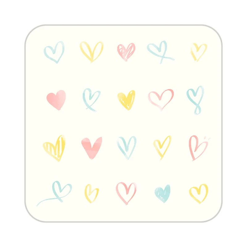 زیر لیوانی کاکتی طرح عاشقانه مدل mp36722