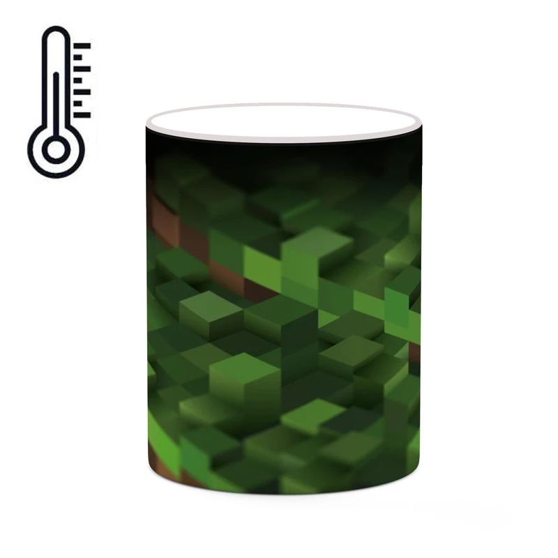 ماگ حرارتی کاکتی طرح ماینکرافت minecraft مدل mgh41182