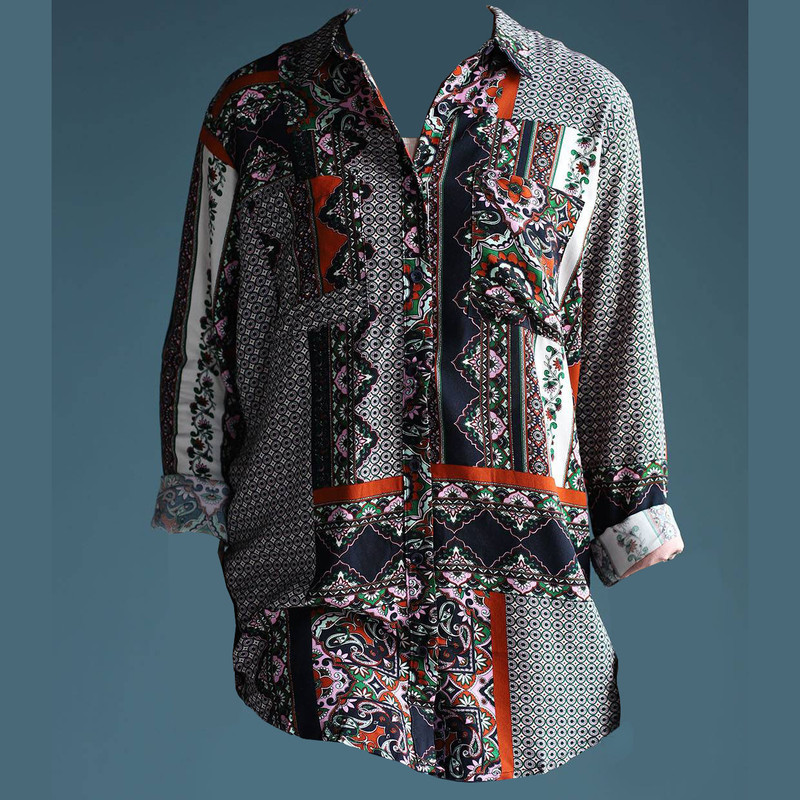 شومیز زنانه لیندکس مدل وینتیج