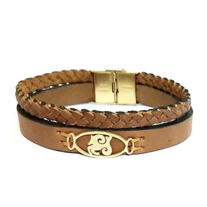 دستبند مدل دی‌ماه leather S10