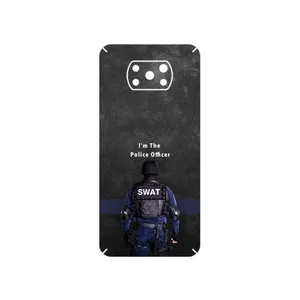 MAHOOT Police Officer Cover Sticker for Xiaomi Poco X3 NFC