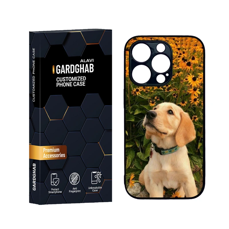 کاور گارد قاب علوی مدل دورژله ای حیوانات مناسب برای گوشی موبایل اپل iPhone 14 Pro Max