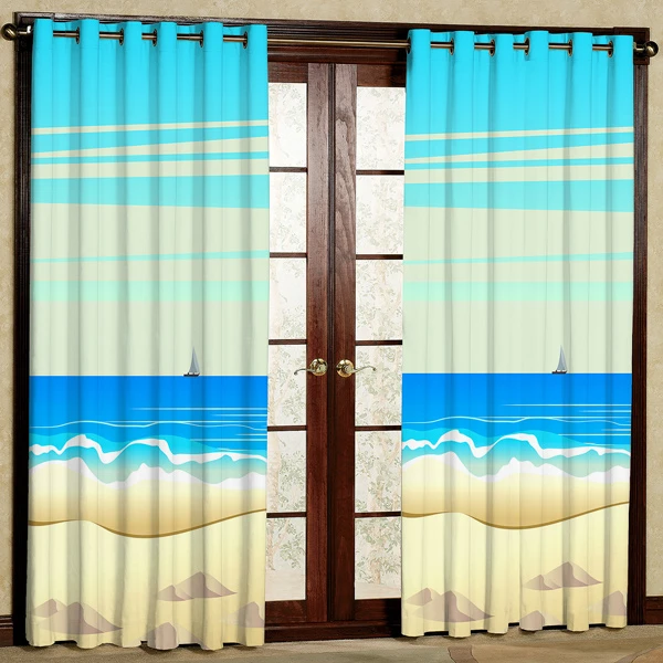پرده مدل مخمل پانچی کد 7290 سایز 280x140 سانتی متر