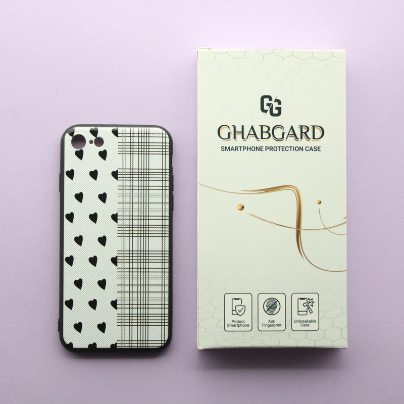 کاور قاب گارد مدل دور ژله ای دخترانه مناسب برای گوشی موبایل اپل iPhone 7/8/SE 2020/SE 2022