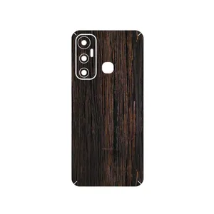 MAHOOT Burned_Wood Cover Sticker for Infinix Hot 11