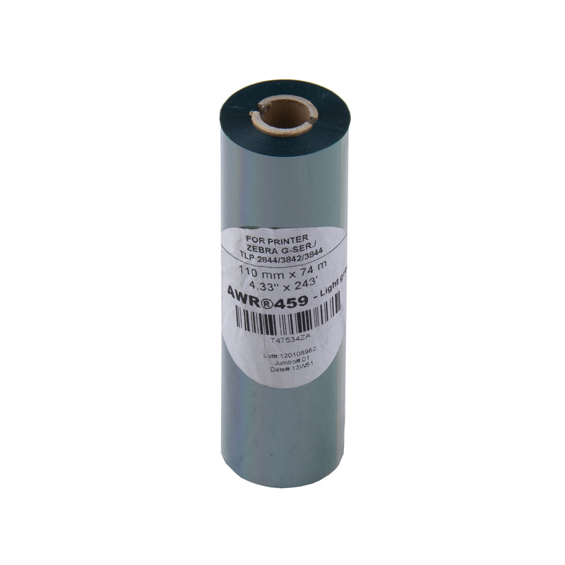 ریبون پرینتر لیبل زن مدل wax 110mm x 74m