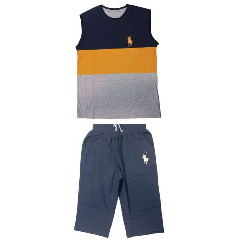 ست تاپ و شلوارک مردانه مدل 040462