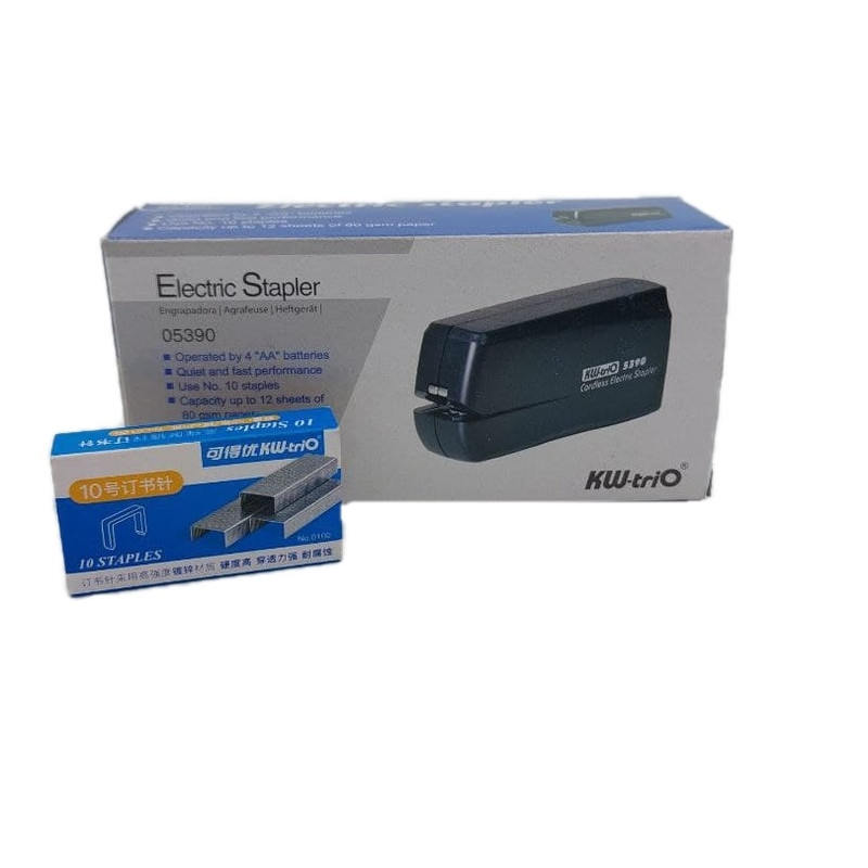 منگنه کی دبلیو تریو مدل KW- 5390 به همراه سوزن منگنه منگنه کی دبلیو تریو مدل KW- 5390 به همراه سوزن منگنه