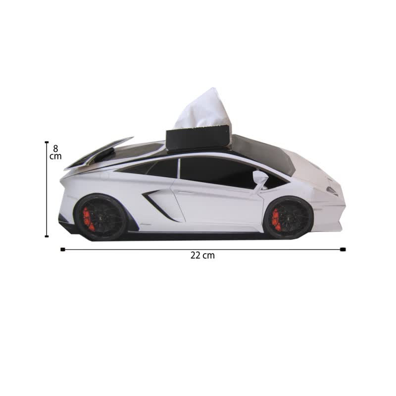 جعبه دستمال کاغذی مدل لامبورگینی