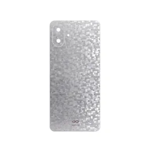 MAHOOT Silver-Silicon Cover Sticker for Samsung Galaxy A07