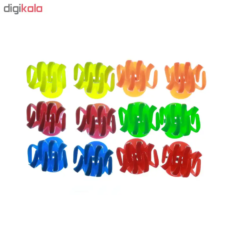کلیپس مو مدل 1023 بسته 12 عددی