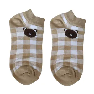 جوراب دخترانه مدل خرس