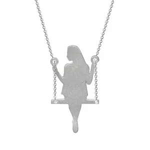گردنبند نقره زنانه ژابیز مدل H20