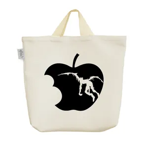 ساک خرید خندالو مدل سیب ریوک انیمه دفترچه مرگ کد 1032