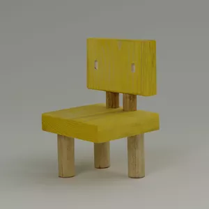 ماکت دکوری ساختی‌نو مدل صندلی سوزومه