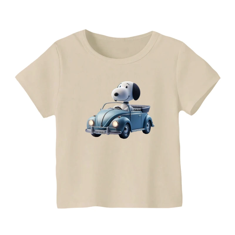 تی شرت آستین کوتاه بچگانه مدل اسنوپی کد 24