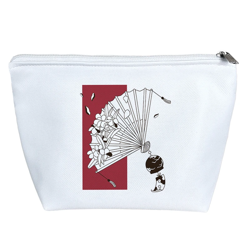 کیف لوازم آرایش دخترانه خندالو مدل بادزن ژاپنی کد 5047